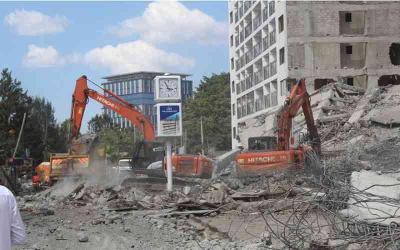 DPP recommends manslaughter charges for South C building collapse