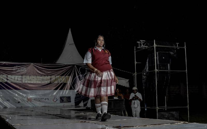 Kenya's plus-size fashion show says 'big is beautiful'