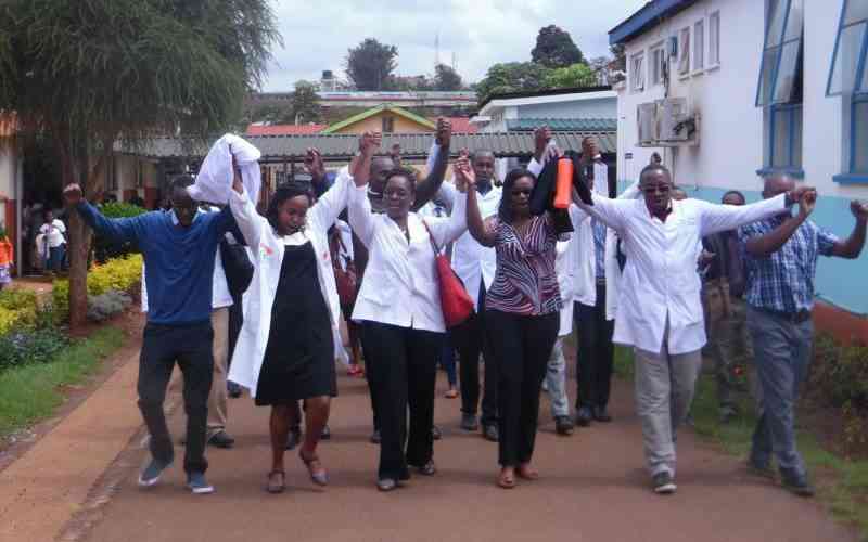 Ministry threatens to pull 600 interns from Kiambu as strike drags on