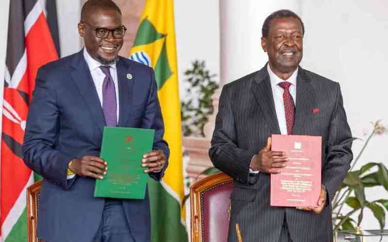 Mudavadi highlights Ruto-Sakaja deal implementation plan