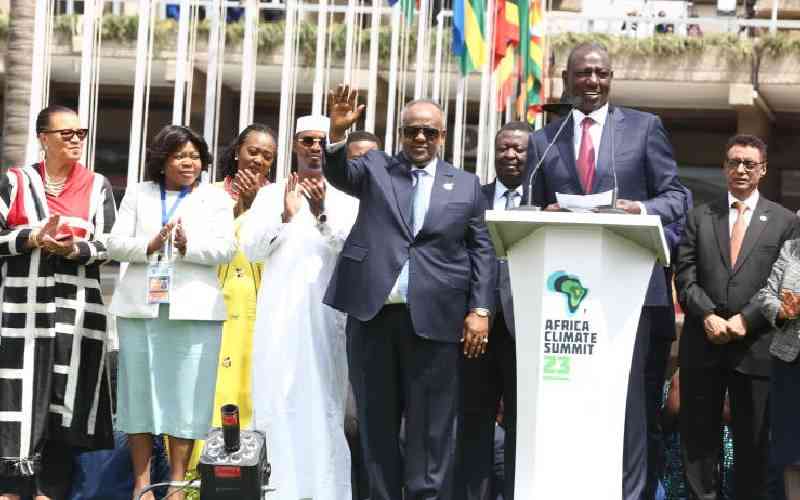 Africa wins Sh4 trillion pledge as summit insists on climate justice