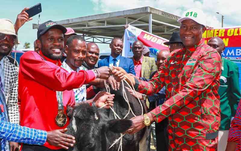 Governor Badilisha and Kihika stake claim as true home of Deaflympic champion Ian Kahinga