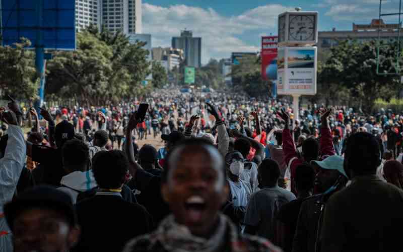 Young Kenyans warn of fresh protests despite cabinet dismissal