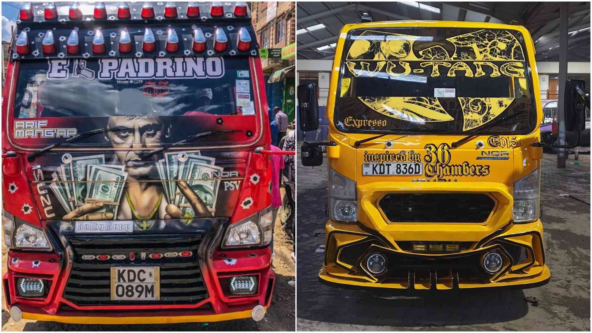 From spray cans to sound systems: The million-shilling matatus redefining identity