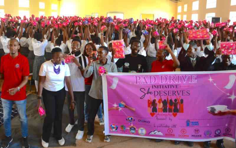 Communities unite to end menstrual stigma, keep girls in school