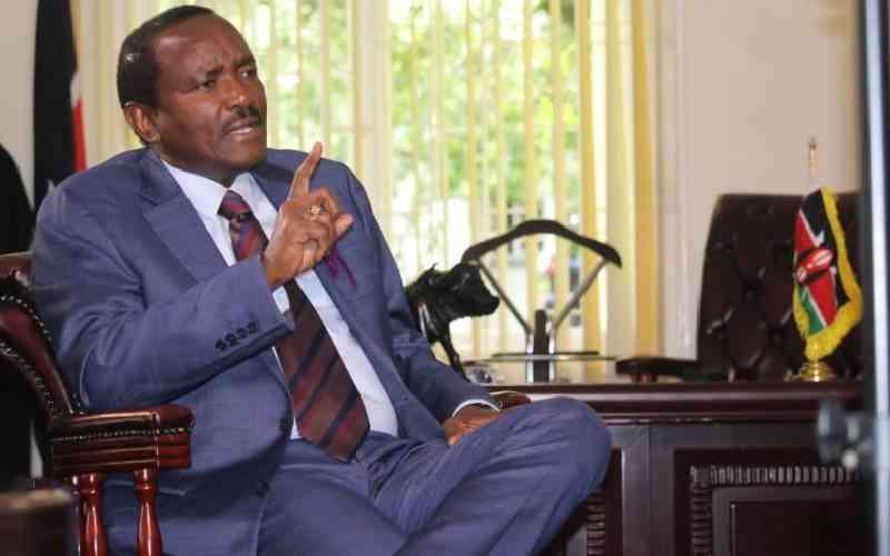 Kenyans expect me to run for president in 2027, Kalonzo tells Washington