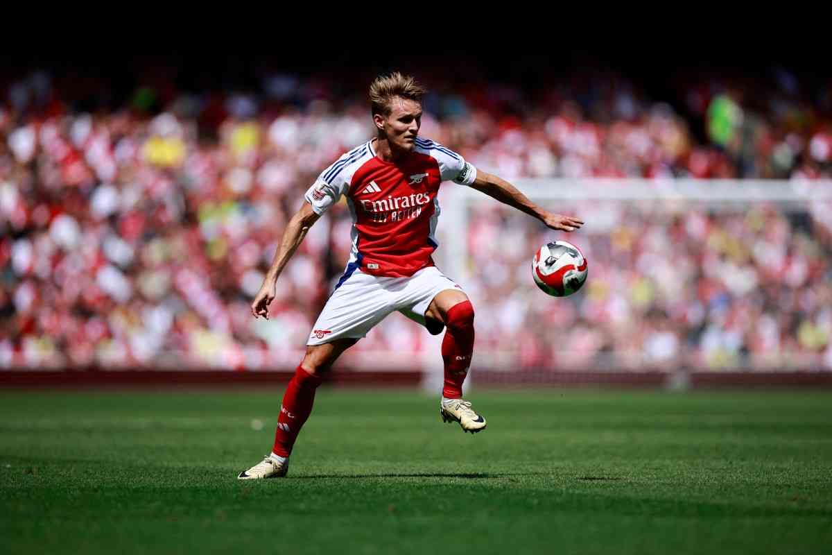 Arsenal's Odegaard set to miss...