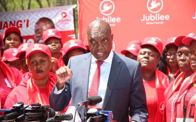 Kioni rejects Raila's proposal for national conclave, says it's wasteful