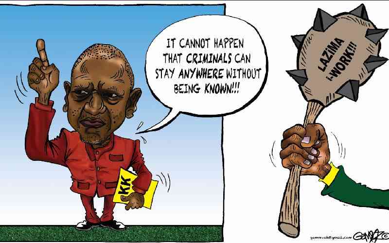 Ruto to deal with goons?