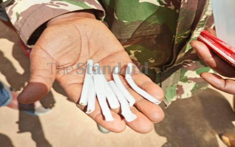 Seven arrested as police impound 180Kg bhang worth Sh1.9m