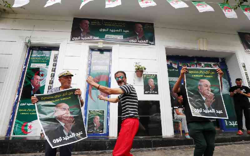 Algeria candidates question presidential vote results