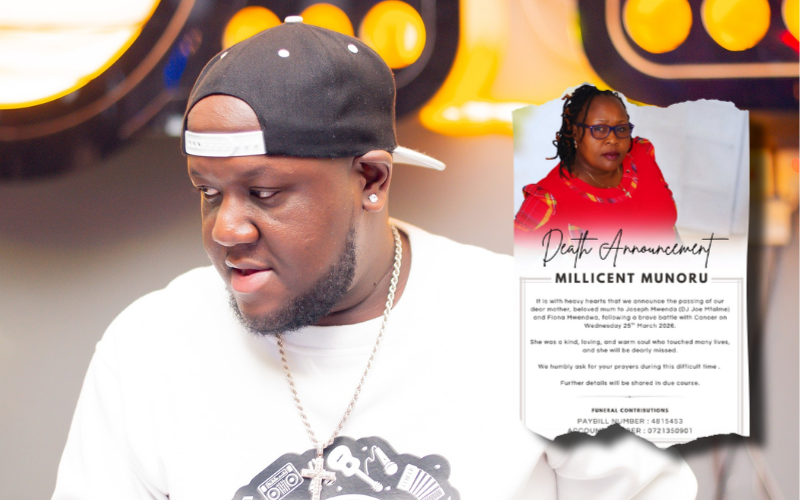 DJ Joe Mfalme mourns mother's death after cancer battle