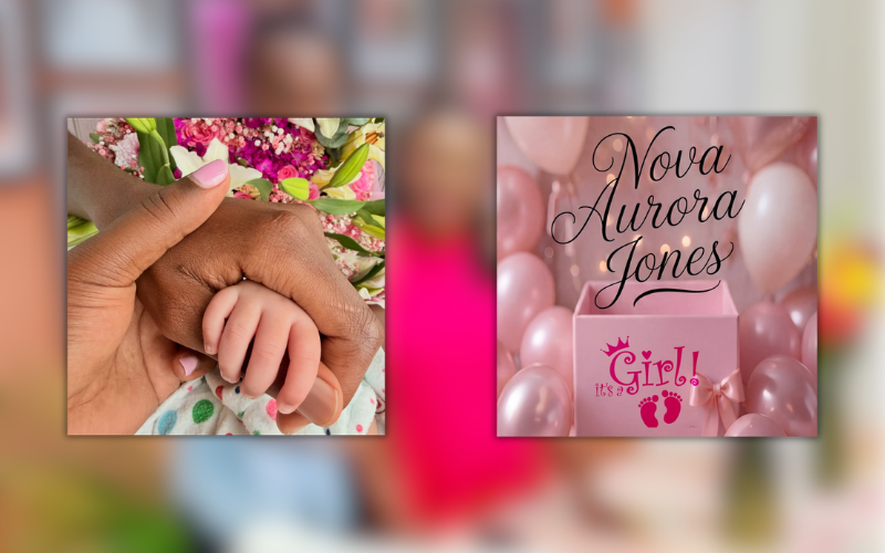 Betty Kyallo and Charlie Jones welcome bouncing baby girl Nova Aurora