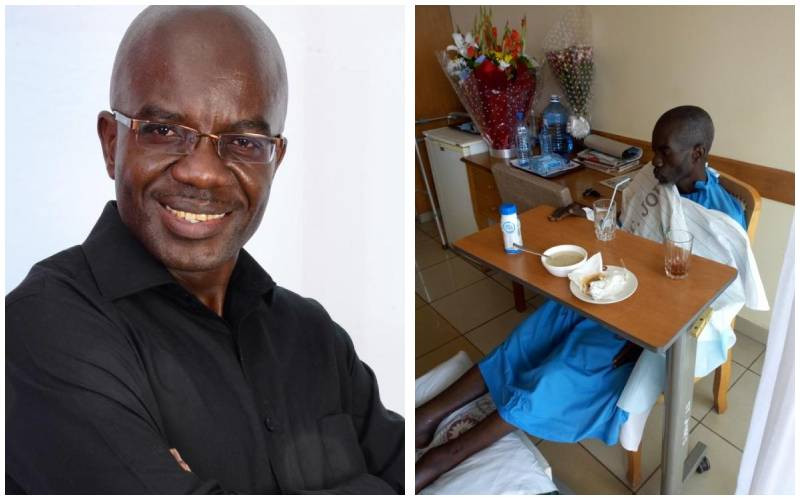 In his own words: A snapshot of veteran journalist Washington Akumu's battle for his life