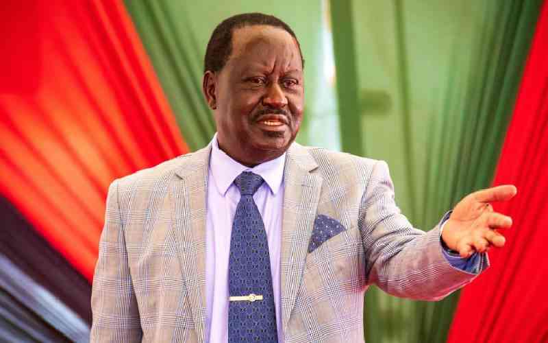 Raila keeps his cards close to chest on next political move
