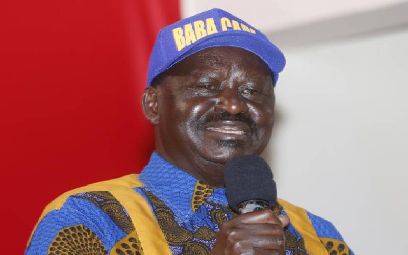 Raila unveils plan to boost Jua Kali sector if elected president
