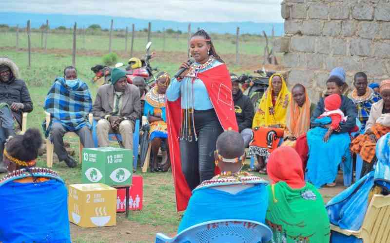 Breaking barriers: Lesuuda's bold stand for girls and women rights