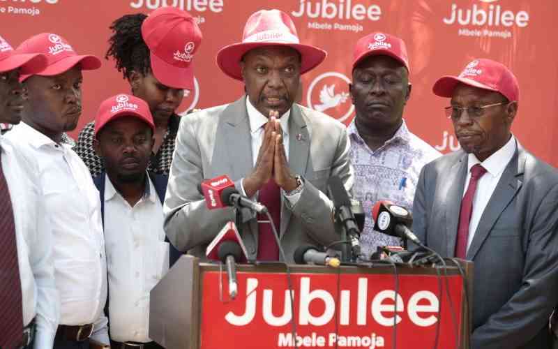 Leadership wars rock Jubilee ahead of key delegates conference