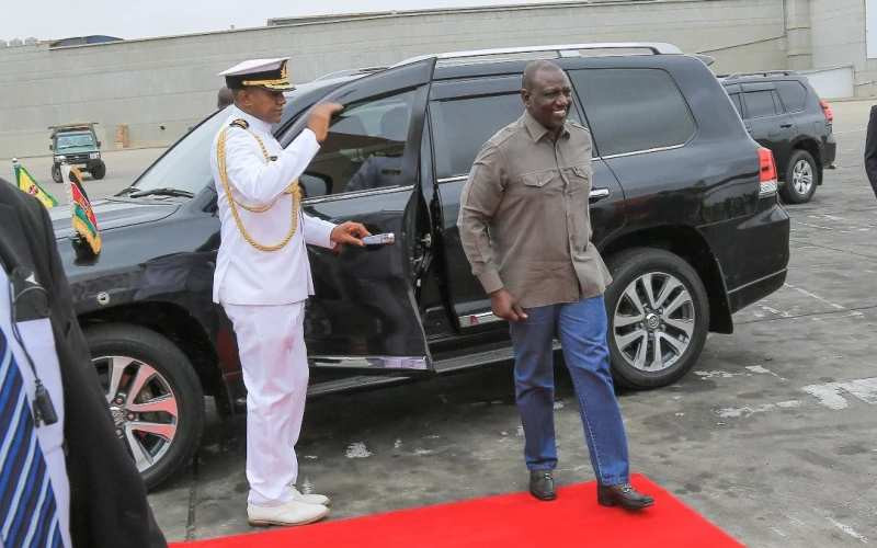 President William Ruto leaves for a four-day trip to Europe