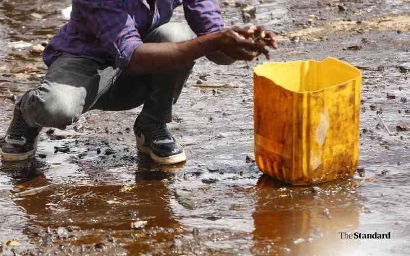 How 10 litres of oil, wood and clothes cost five men's careers