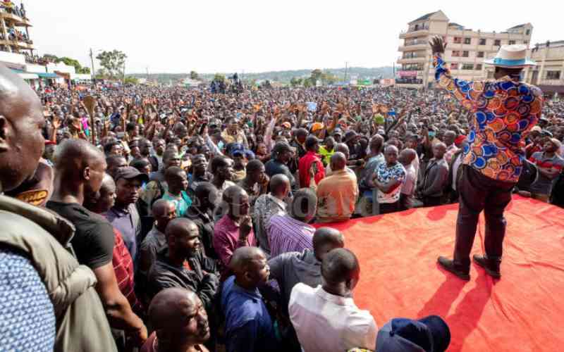 Raila Odinga to list brands Kenyans should boycott as mass action kicks off