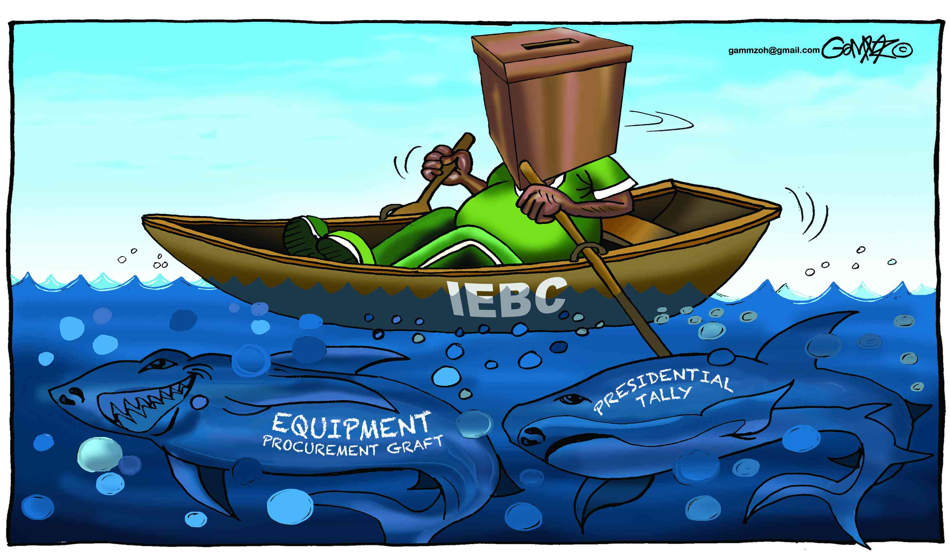 IEBC on it...