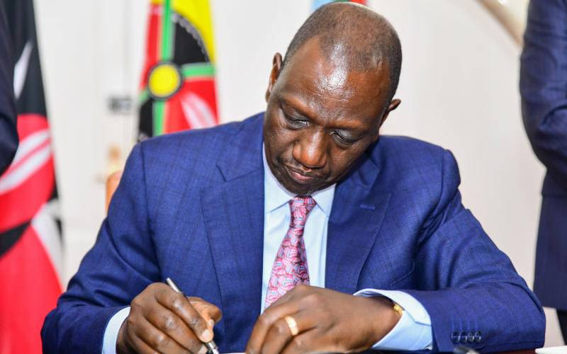 President Ruto limits executive members' trips abroad to 45 days a year