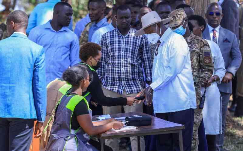 Technical hitches and delays mar Uganda polls