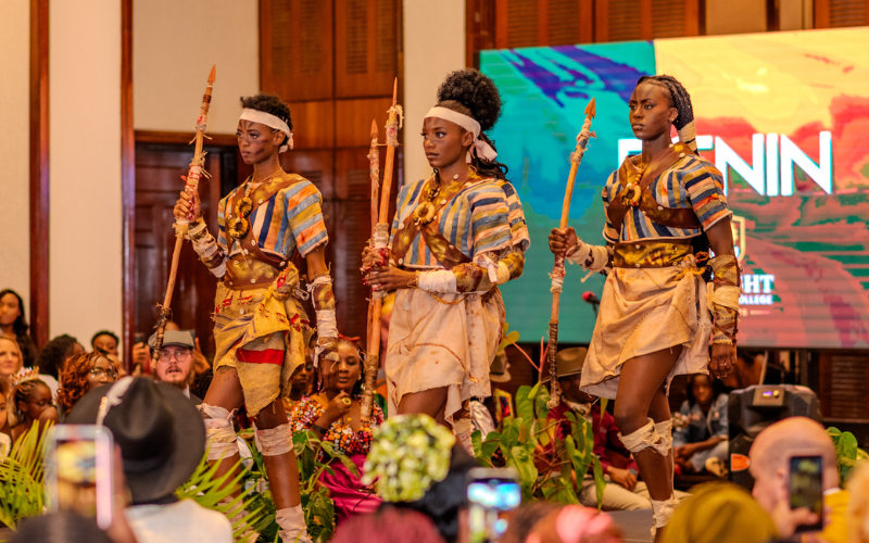 Emerging designers celebrate global cultures at Nairobi fashion showcase