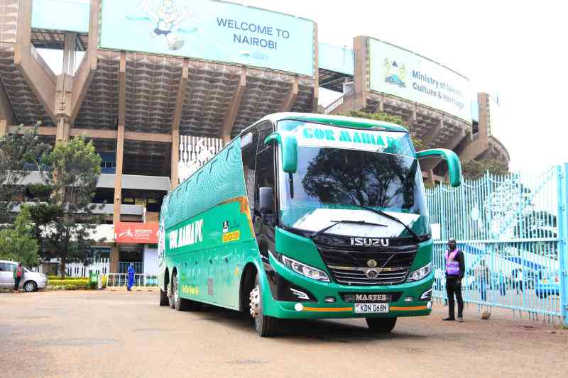 Gor Mahia unveil state-of-the-art bus