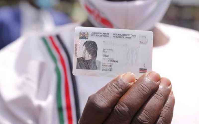 Weed out rogue officers selling Kenyan ID cards
