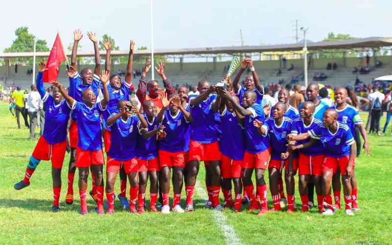 Nyakach Girls target national football crown