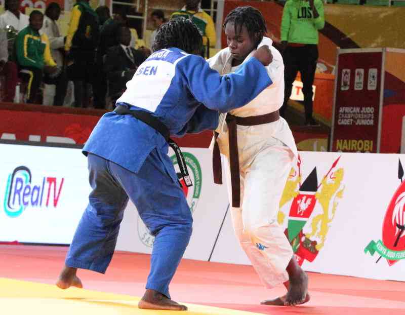 How former Malindi FC midfielder, Lewis Atieno ditched football to bag continental silver in judo