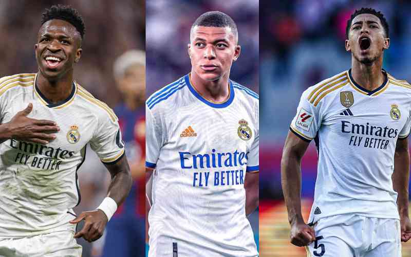 Mbappe, Vinicius, Bellingham to form Real Madrid's dream attacking trio