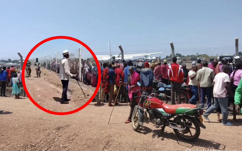 Raila Junior clarifies viral fence video at Kilgoris airstrip, says it was not Ruto's home