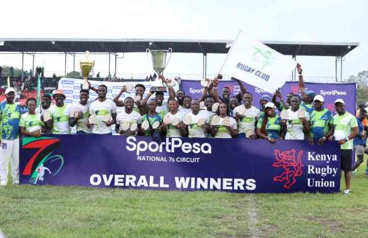 KCB crowned 2025 National Sevens Circuit champions