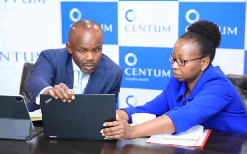 Centum proposes Sh210 million dividend payout after recording Sh2.5bn net profit