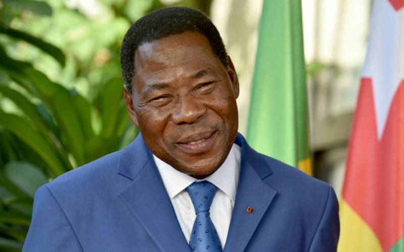 Benin arrests son of former president: sources