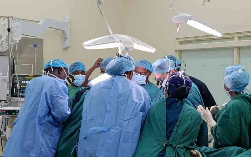 KNH transforms lives through specialised surgical camp