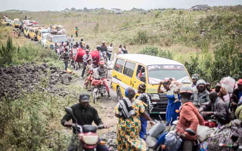 M23 fighters further encircle key DR Congo city of Goma