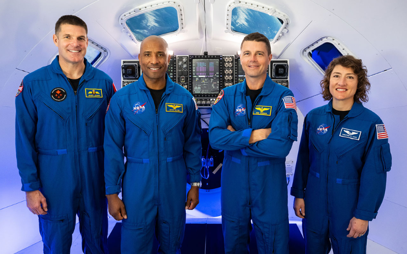 Artemis crew request to name parts of the Moon after their spacecraft, colleague's late wife