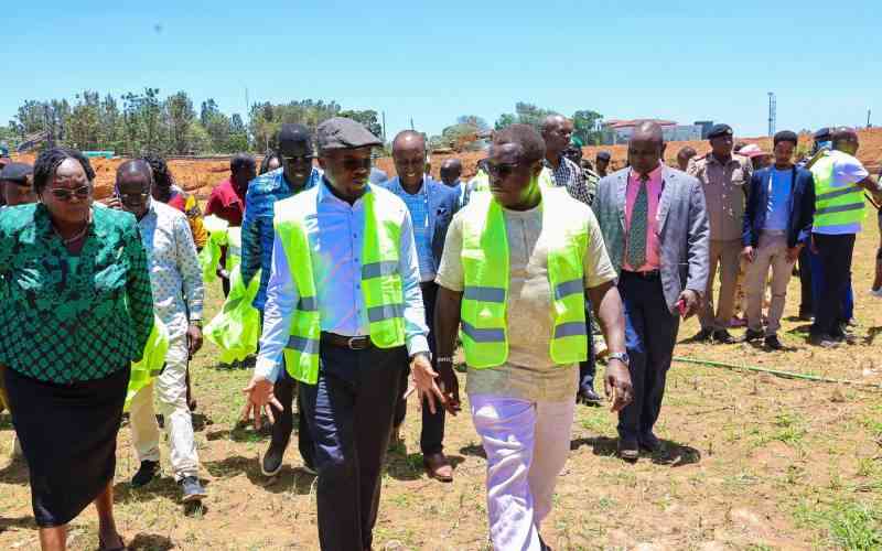 PS Omollo inspects stadium ahead of Ruto visit