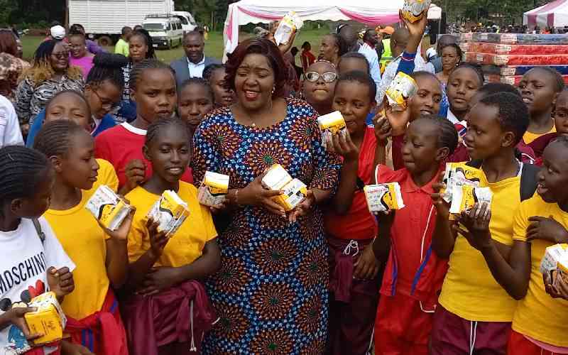 Senator Orwoba demands audit on distributed sanitary towels