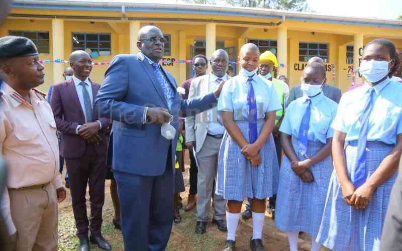 Magoha asks school heads not to chase away students with arrears