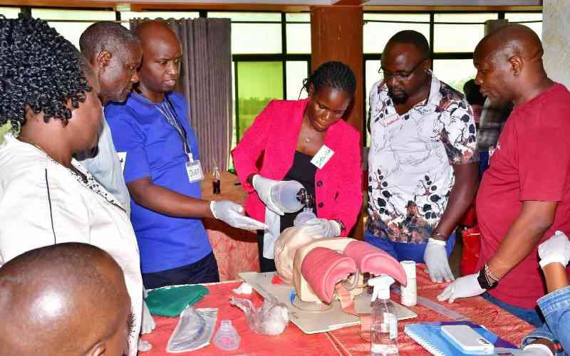 Busia healthcare workers trained on how to curb maternal deaths