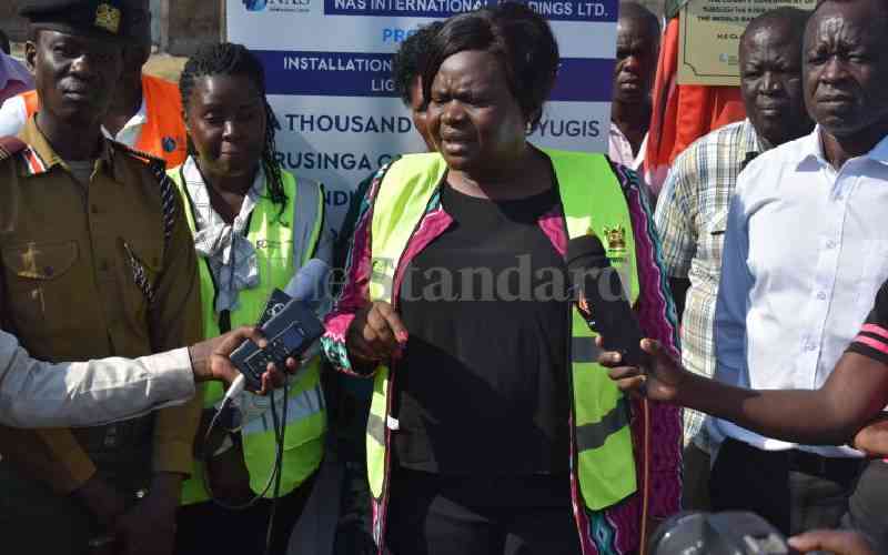 Beware of criminals who infiltrate demos, Wanga tells Gen Z 