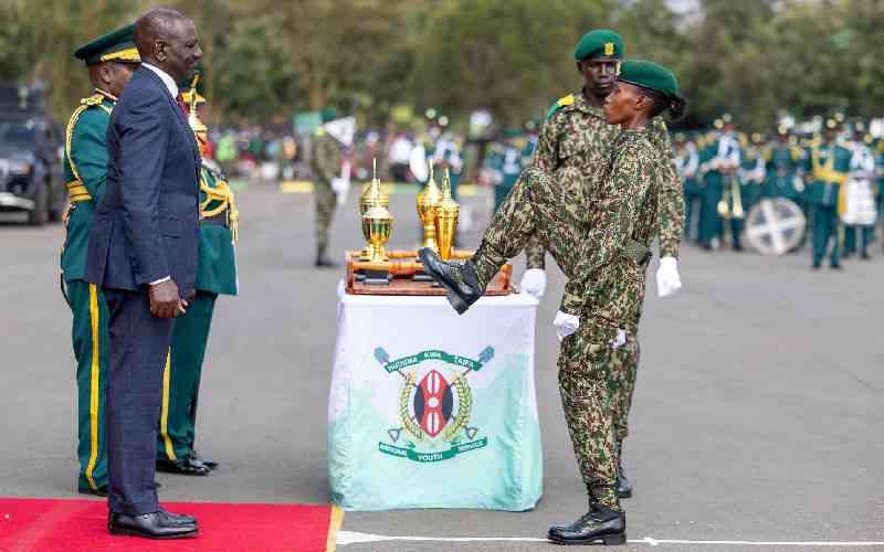 18,000 NYS recruits graduate as Ruto pledges to increase number to 100,000