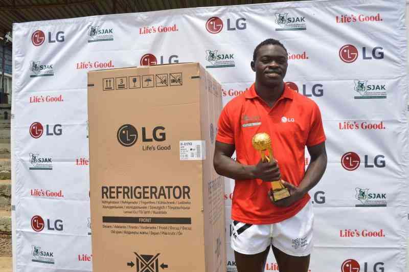 Shujaa hero Patrick Odongo wins SJAK September award