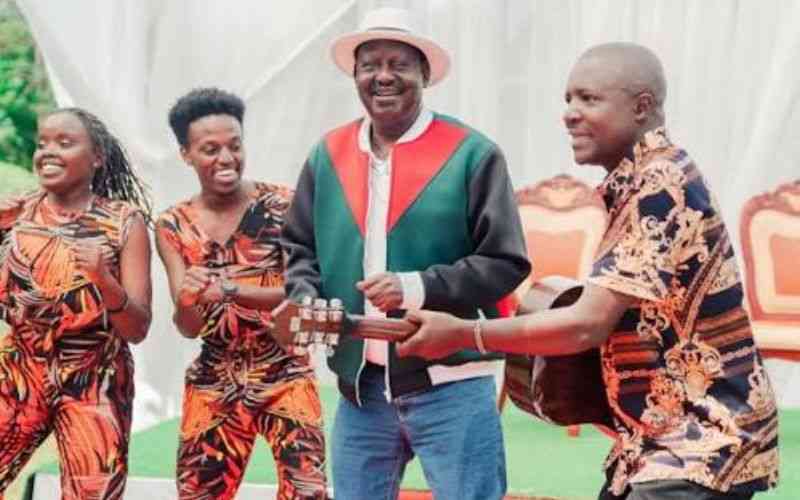 Baba's soundtrack: How music shaped Raila Odinga's political identity