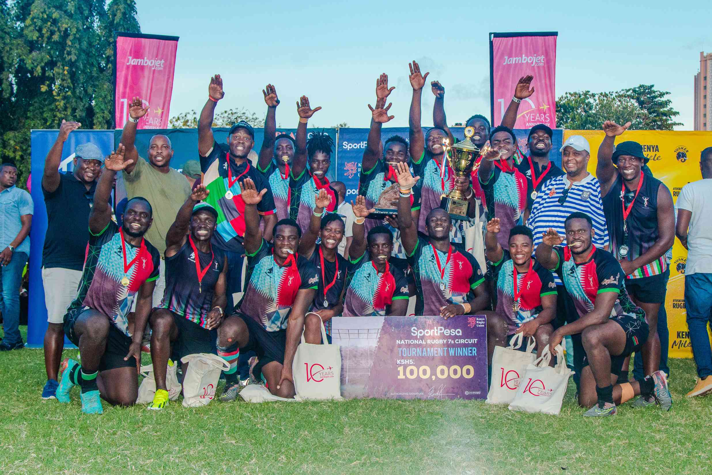 Kenya Harlequins stun KCB to win 2024 Driftwood Sevens title